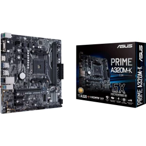 Asus PRIME A320M-K/CSM matična ploča Baza AMD AM4 Faktor oblika Micro-ATX Set čipova matične ploče AMD® A320 slika