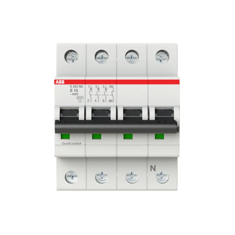 ABB 2CDS253103R0165 S203-B16NA zaštitna sklopka za vodove 16 A 400 V slika