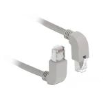 Delock 85861 RJ45 mrežni kabel, Patch kabel CAT 6 S/FTP 0.50 m siva 1 St.