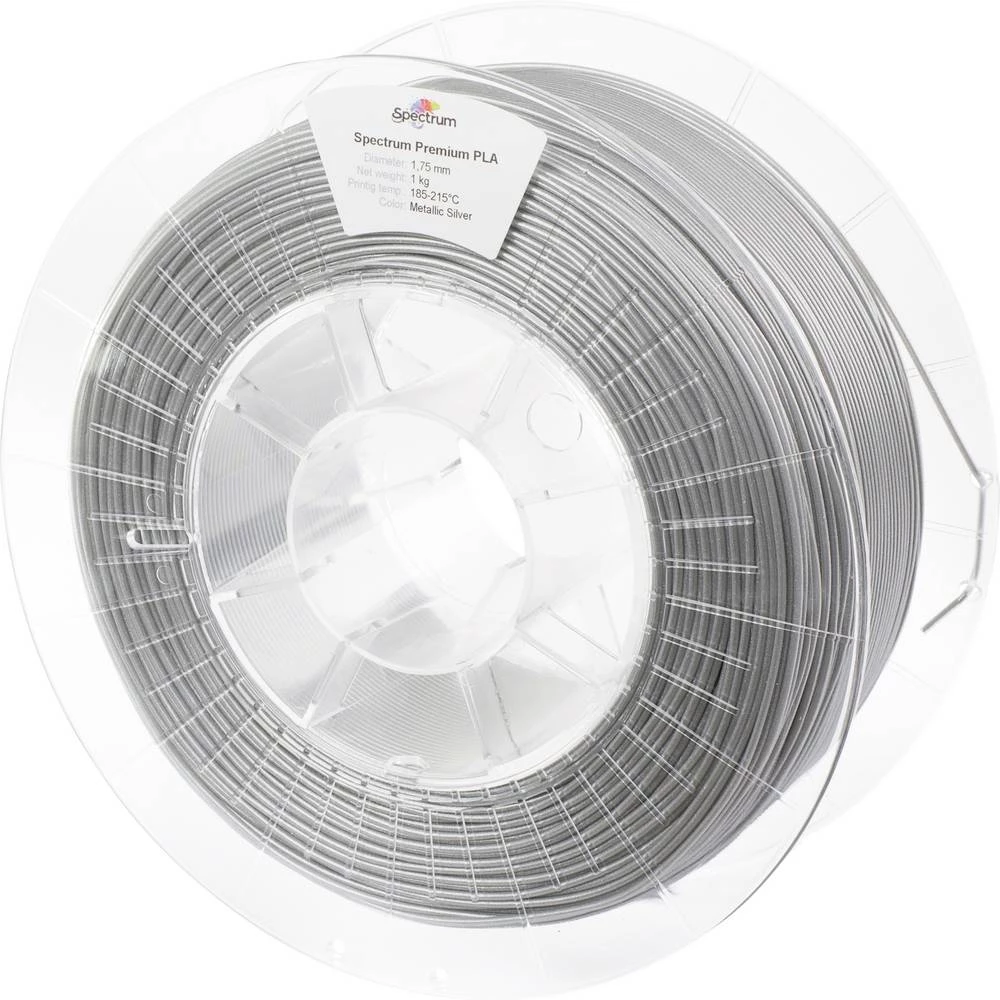 Spectrum Filaments 80176 PLA Glitter 3D pisač filament PLA svjetlucavi bez iskrivljenja 1.75 mm 1000 g srebrna (metalik) slika