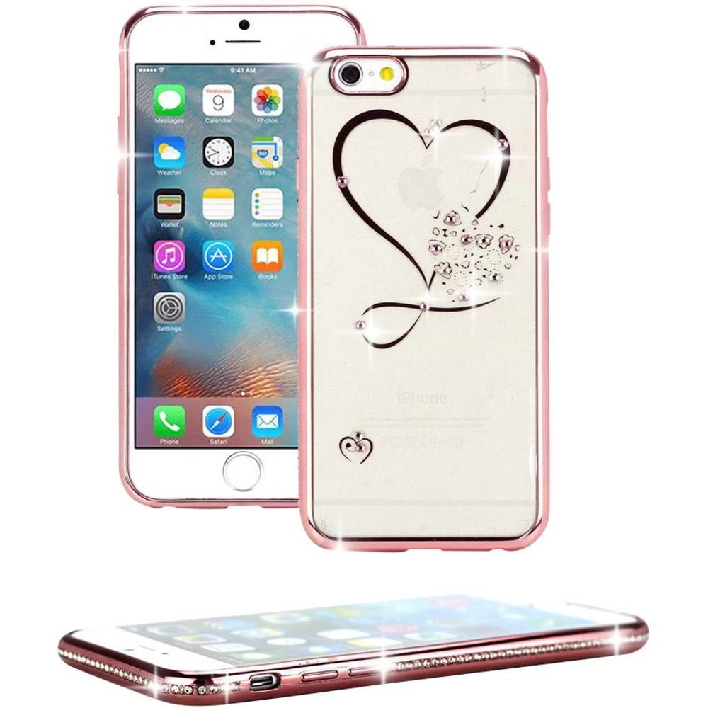 iPhone stražnji poklopac Perlecom Herz Pogodno za: Apple iPhone 7 Plus, slika