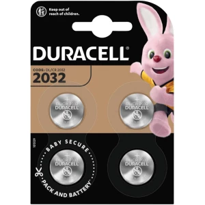 Duracell Elektro 2032 gumbasta baterija cr 2032 litijev 220 mAh 3 V 4 St. slika