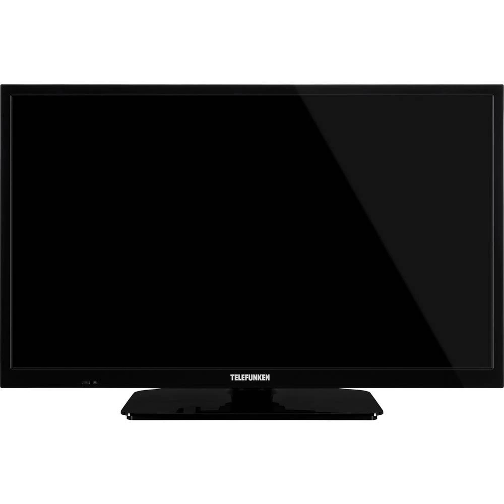 Telefunken E24H340A LED-TV 60 cm 24 palac Energetska učinkovitost 2021 F (A - G) DVB-T2, dvb-c, dvb-s, hd ready, ci+ crn slika