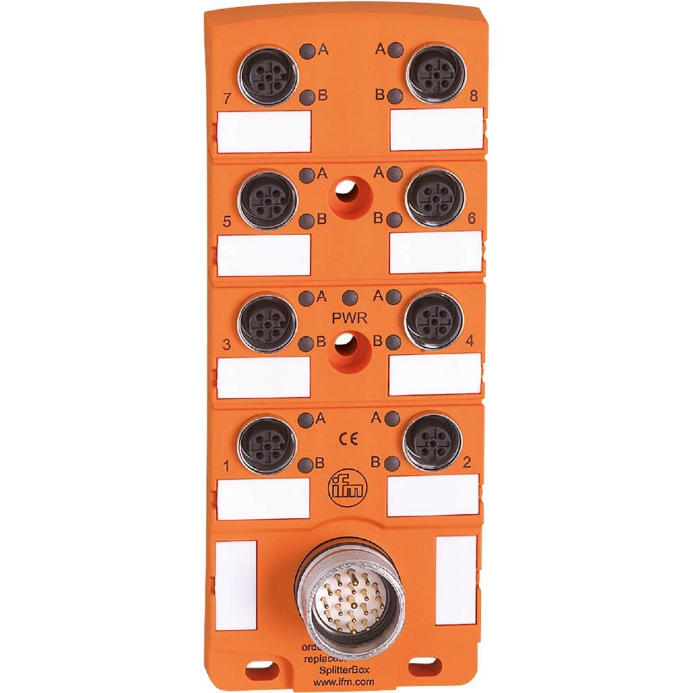 ifm Electronic EBC012 razdjenik i adapter za senzor/aktivator Broj polova: 19, 5 1 St. slika