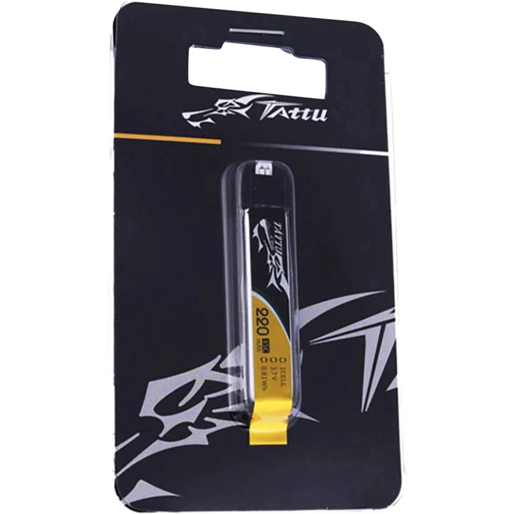LiPo akumulatorski paket za modele 3.7 V 220 mAh Broj ćelija: 1 45 C Tattu Softcase Molex-utični sustav slika