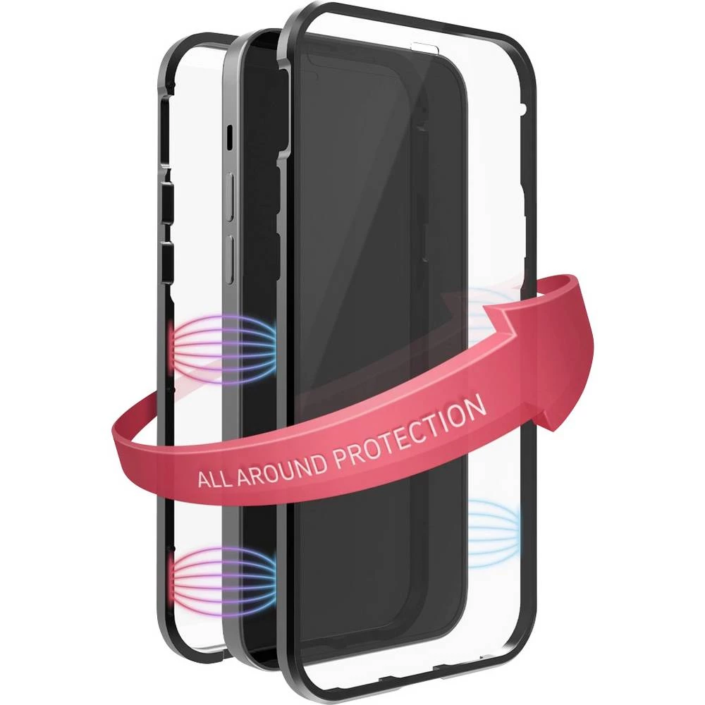 Black Rock 360° Glass etui Apple iPhone 13 Mini crna slika