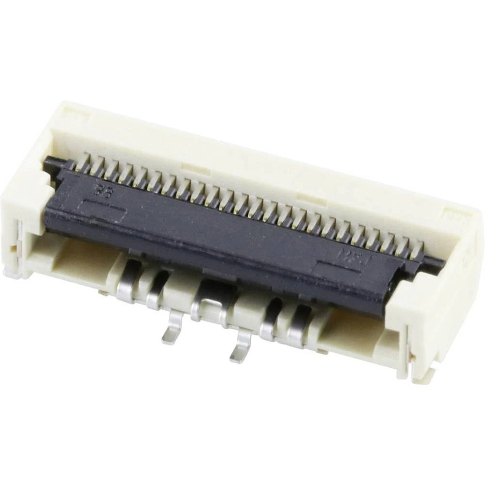 Molex 5022442430 2500 pcs 0.50mm Pitch Easy-On FFC/FPC Connector, For LVDS, 2.33mm Height, Right-Angle, Surface Mount, ZIF, Bottom slika