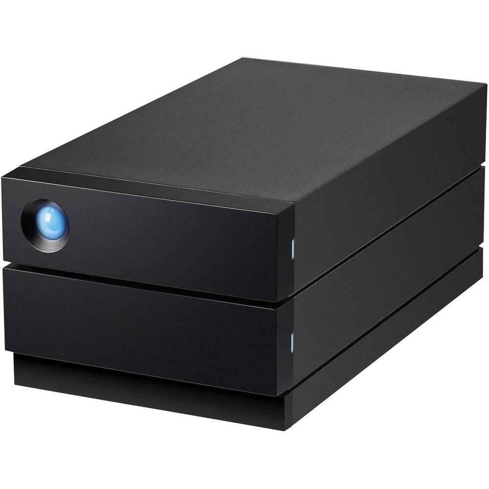 Vanjski tvrdi disk 8,9 cm (3,5 inča) 4 TB LaCie 2big Raid Crna USB-C™ Podržava RAID slika