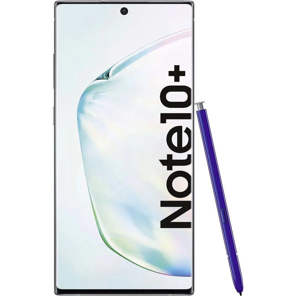Samsung Galaxy Note 10+ 256 GB 6.8 "(17.3 cm)Hybrid-Slot Android&trade; 9.0 16 MPix, 12 MPix, 12 MPix Aura Glow slika