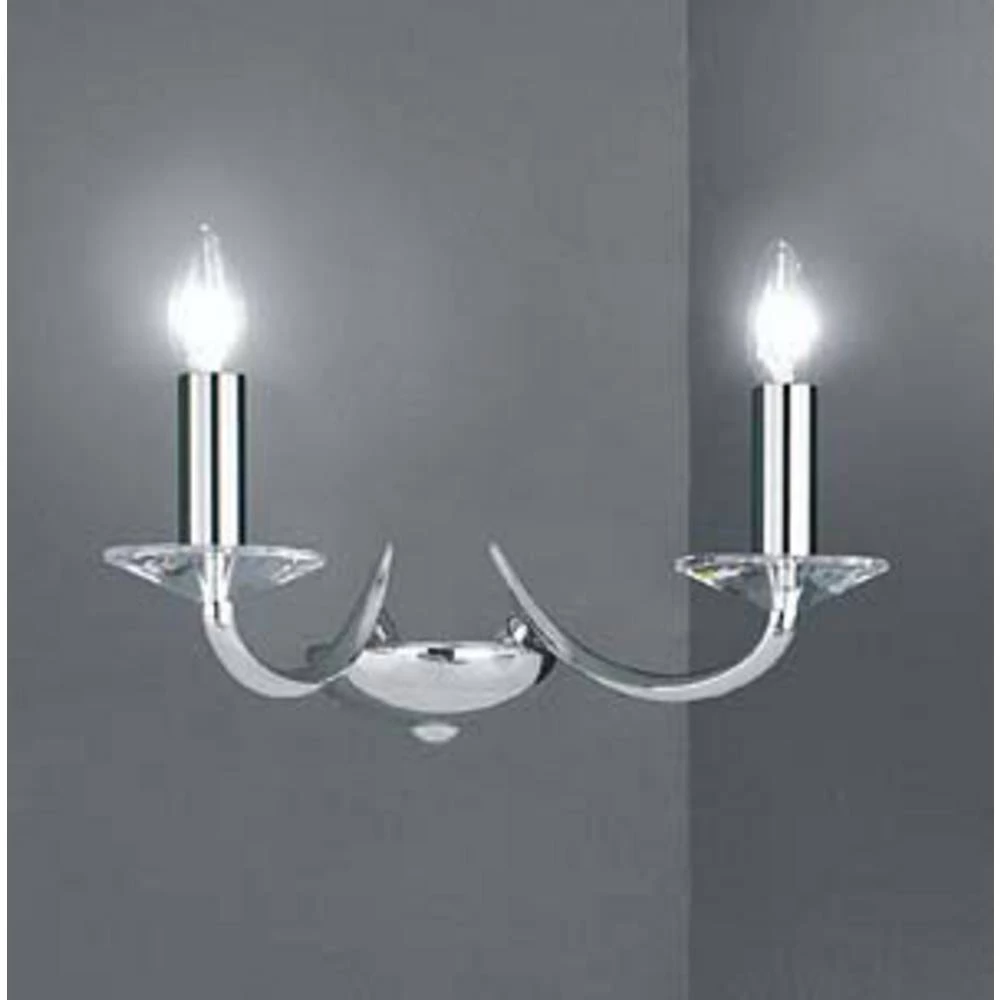 Brumberg 809002 809002 zidna svjetiljka E14 40 W žarulja krom boja slika