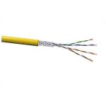 VOKA Kabelwerk 17020231-100 mrežni kabel cat 7a S/FTP 4 x 2 x 0.324 mm² žuta 100 m