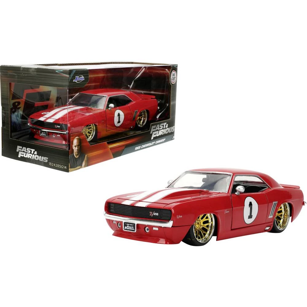JADA TOYS Chevrolet Brzi i žestoki Camaro iz 1969. gotovi model model automobila slika