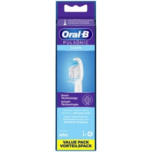 Oral-B Pulsonic Clean četkica za za električnu četkicu za zube 4 St. bijela slika