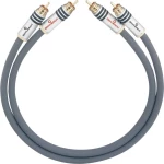 Oehlbach Cinch Audio Priključni kabel [2x Muški cinch konektor - 2x Muški cinch konektor] 4 m Antracitna boja pozlaćeni kontakti
