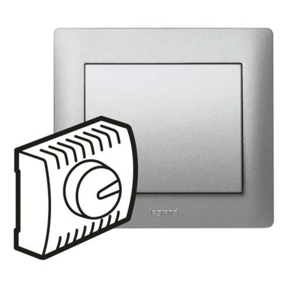 Legrand   poklopac Galea / Pro21 aluminij boja 771359 slika