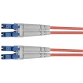 Staklena vlakna Svjetlovodi Priključni kabel [1x Muški konektor LC - 1x Muški konektor LC] 50/125 µ Multimode OM4 3 m Tele slika
