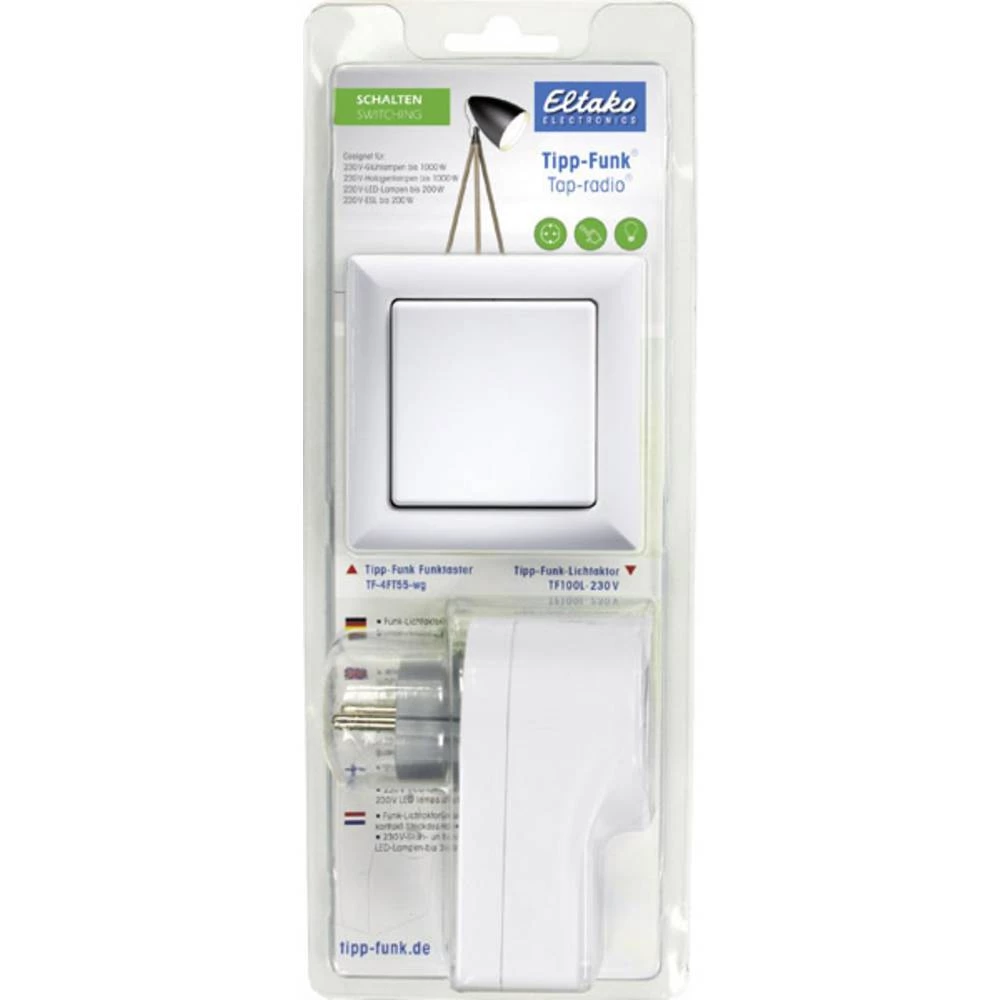Eltako Početni komplet rasvjete TF-BPL55 Međuutikač Rasklopna snaga (maks.) 1000 W slika