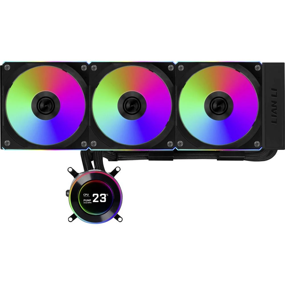 Lian Li HYDROSHIFT II LCD-C 360CL PC vodeno hlađenje slika