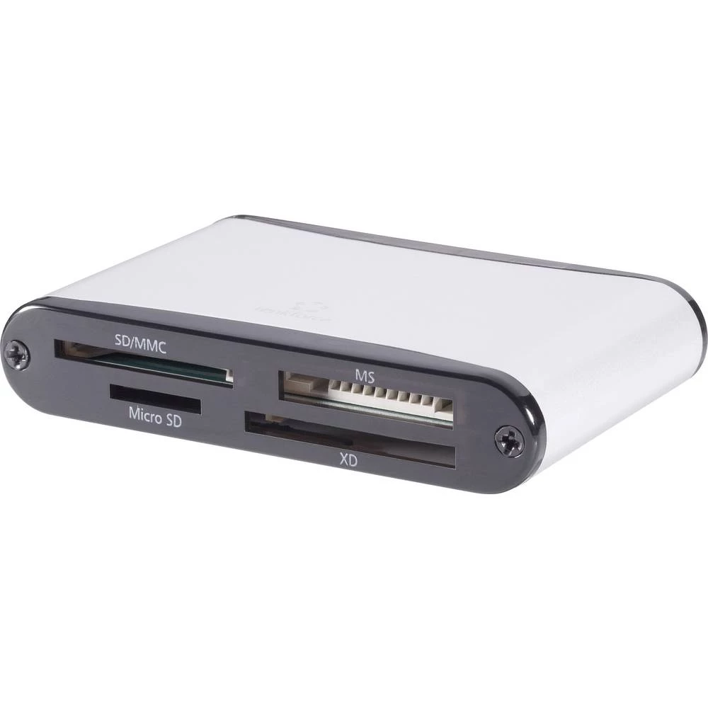Renkforce CR12e-A Externer Speicherkartenleser USB 2.0 Silber slika