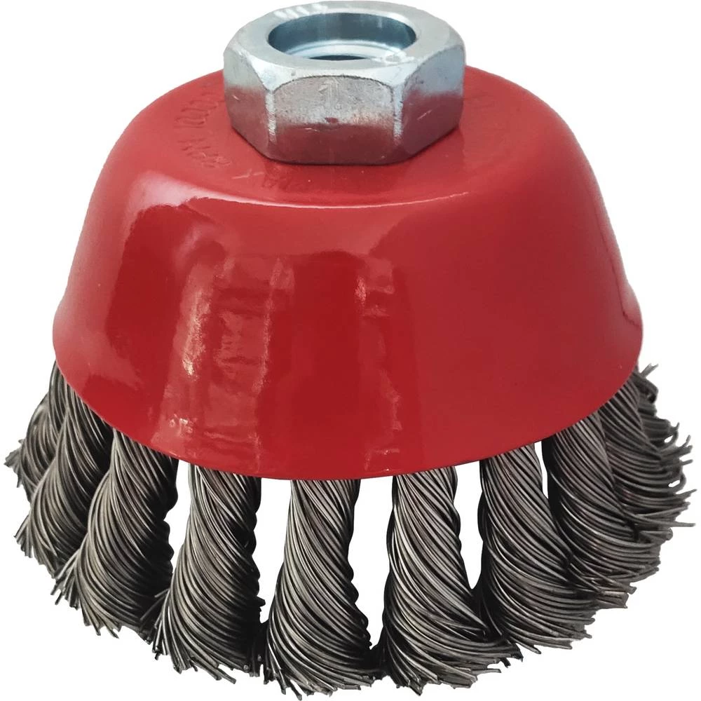 KS Tools 340.0027 Čašasta četka od nehrđajućeg čelika 0,5 mm, Ø 90 mm slika