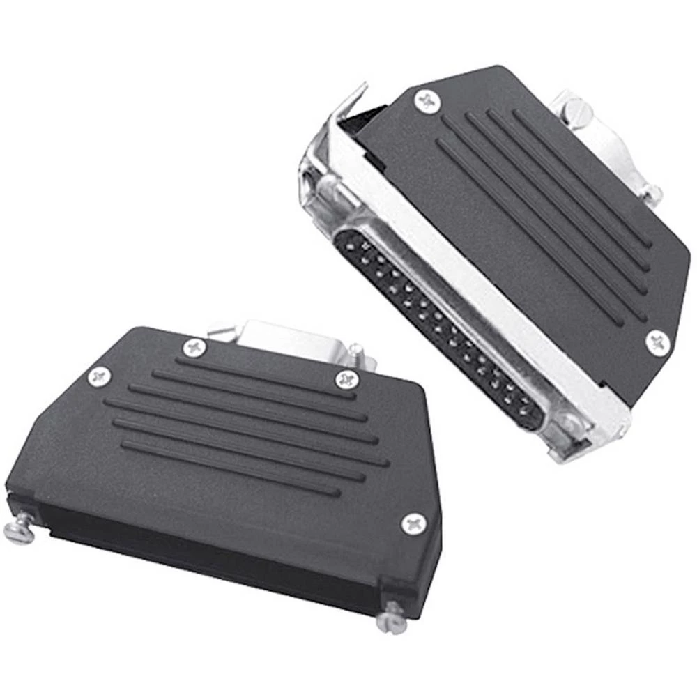 D-SUB kućište Broj polova: 25 Umjetna masa ojačana staklenim vlaknima, otporna na udare Crna encitech ED-DS25S-K 1 ST slika