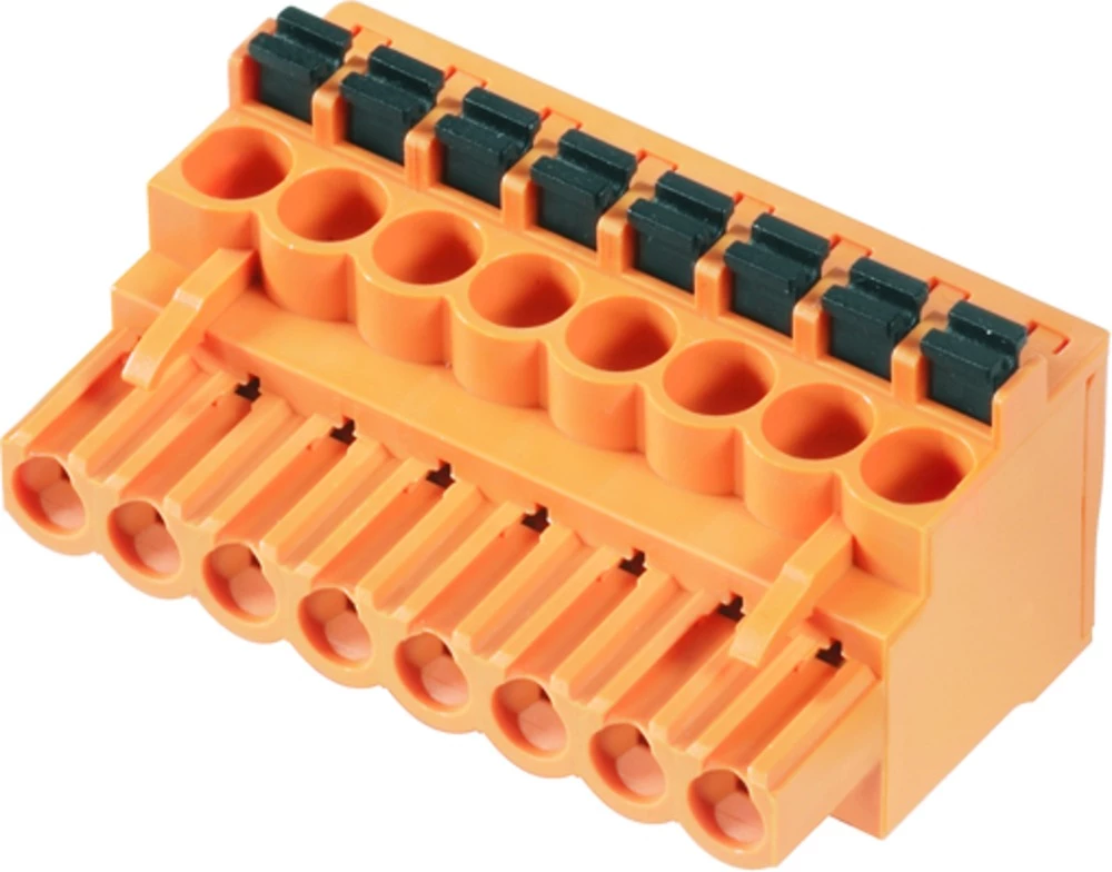Utični konektor za tiskanu pločicu 1980230000 Weidmüller narančasta sadržaj: 42 komada slika