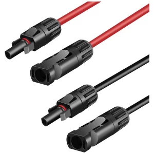 LogiLink PHC0100 MC4/M zu MC4/F produžni kabel Duljina kabela 1 m slika