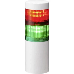 Signalni toranj LED Patlite LR6-202WJNW-RG Crvena, Zelena Crvena, Zelena Stalno svjetlo 24 V/DC slika