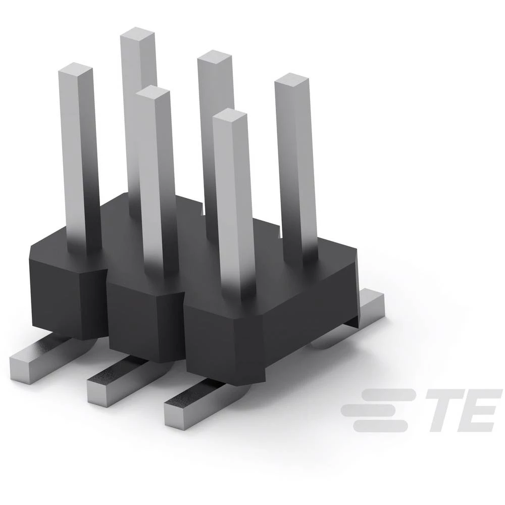 TE Connectivity ugradna standardna letva s muškim kontaktima 2842142-3 1 St. Tape on Full reel slika