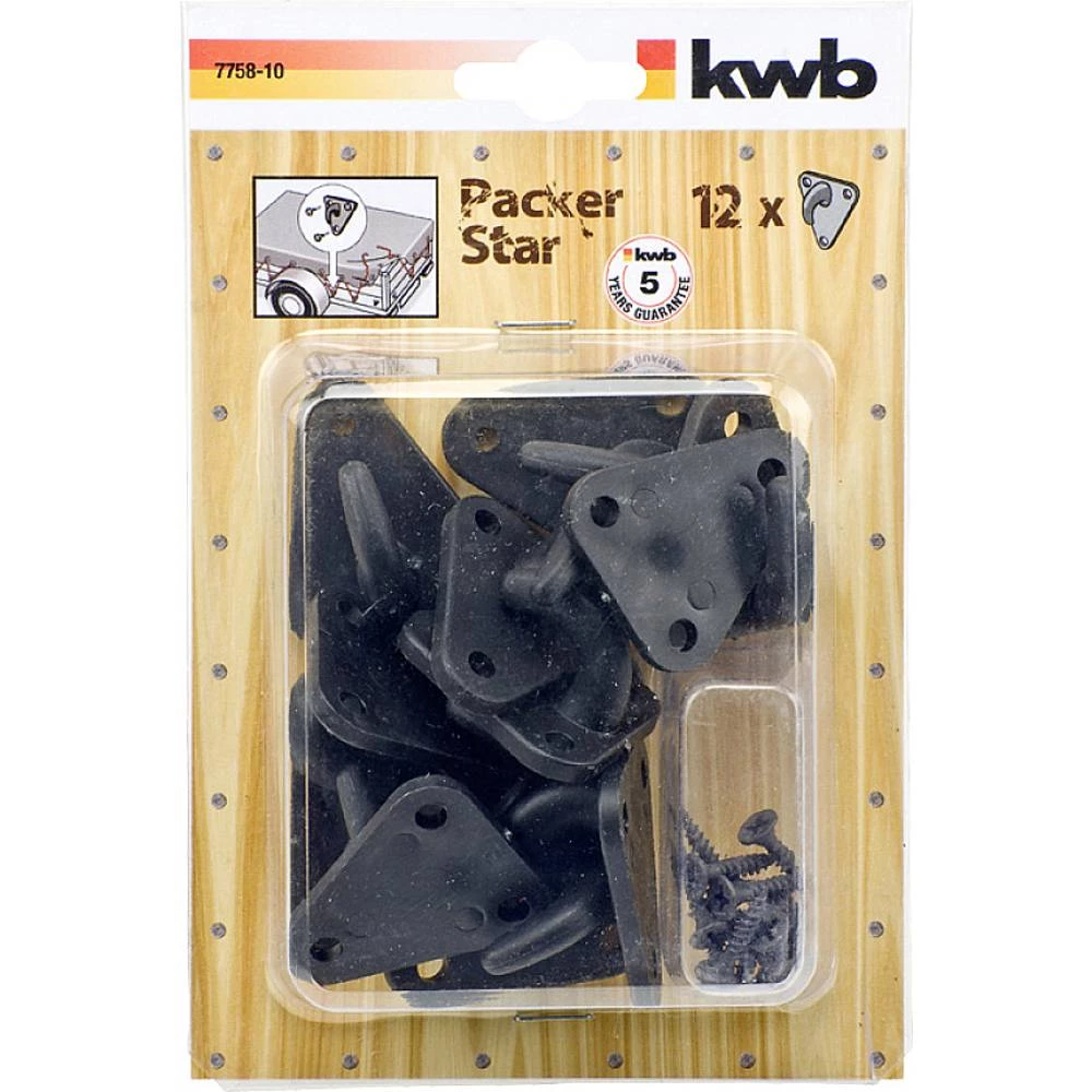 <br>  kwb<br>  775810<br>  <br>  set ušicaza pričvršćivanje mreža za prikolice slika