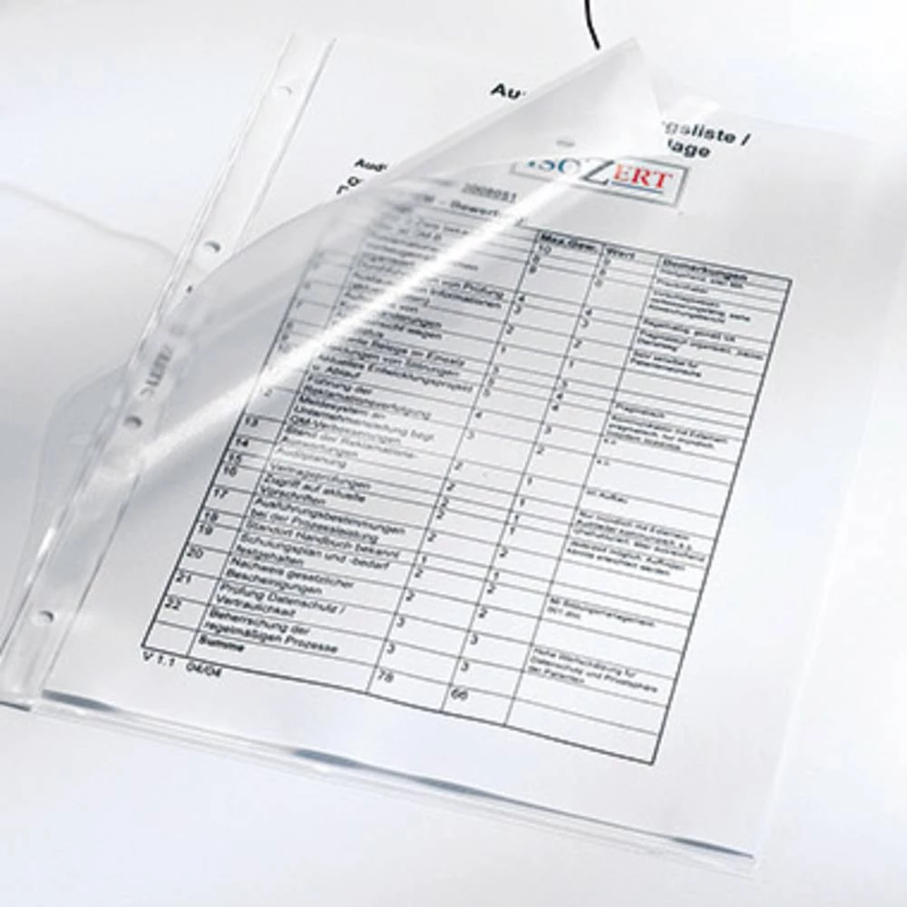 Leitz Fascikl uložni 4784 DIN A4 Polipropilen 0.13 mm Prozirna 47840003 1 ST slika