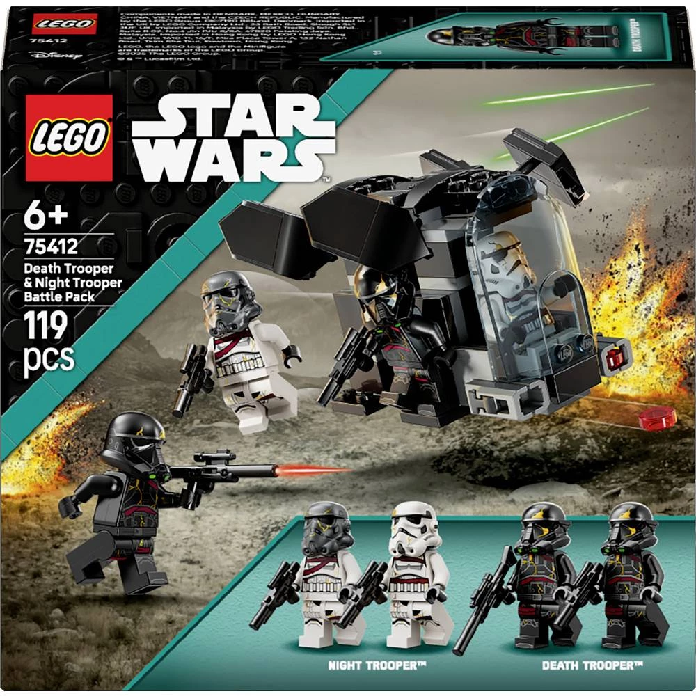 75412 LEGO® STAR WARS™ Borbeni paket Deathtroopera i Nighttroopera slika
