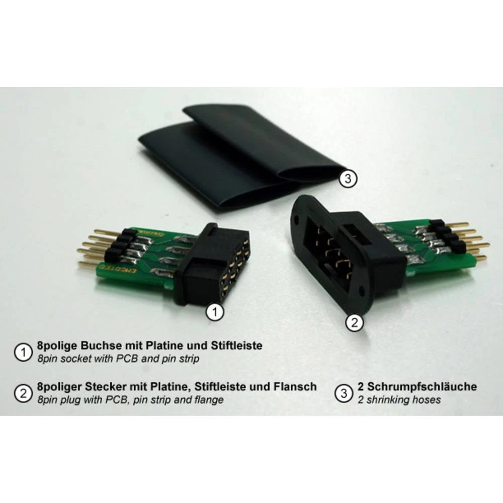 Hacker A85405 Tragflächensteckverbinder blok za čepove za lemljenje 1 St. slika