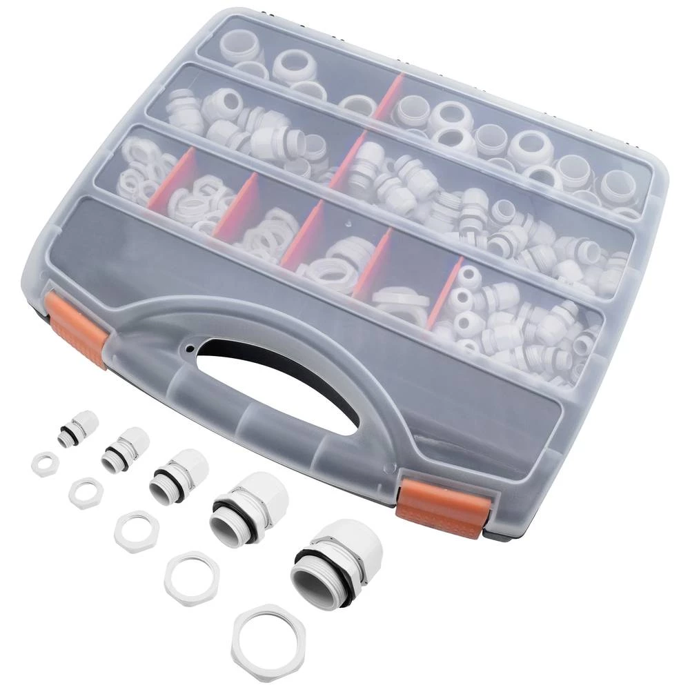 Quadrios 2102CA115 asortiman uvodnica    PA66 bijela 224 St. slika