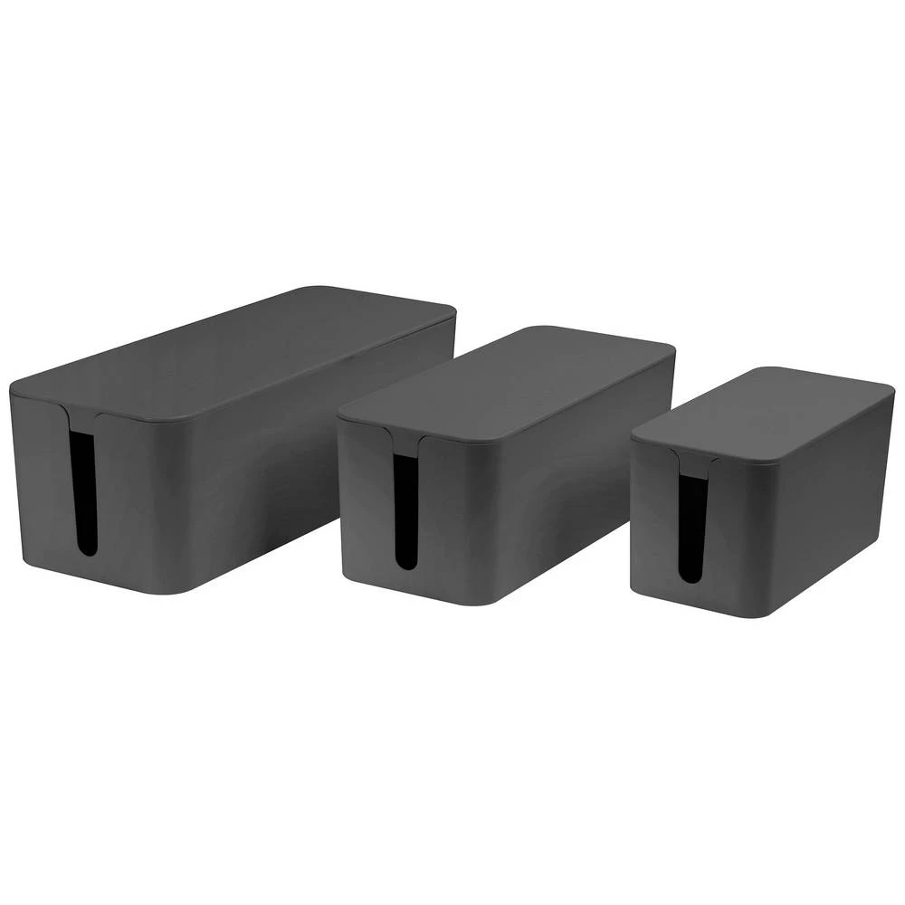 Digitus kabelska kutija polistiren crna  (D x Š x V) 136 x 408 x 158 mm 1 St.  DA-90510 slika