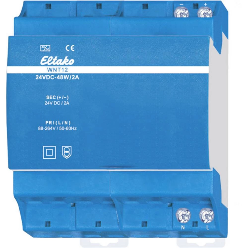 Eltako WNT12-24VDC-48W/2A DIN-napajanje (DIN-letva) 2 A 48 W 1 x slika