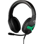 Konix NEMESIS igraće naglavne slušalice sa mikrofonom stereo, sa vrpcom na ušima crna/zelena