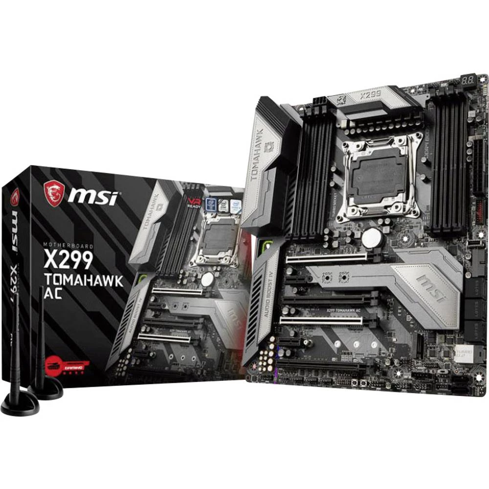 Matična ploča MSI Gaming X299 Tomahawk AC Baza Intel&reg; 2066 Faktor oblika ATX Set čipova matične ploče Intel&reg; X299 slika