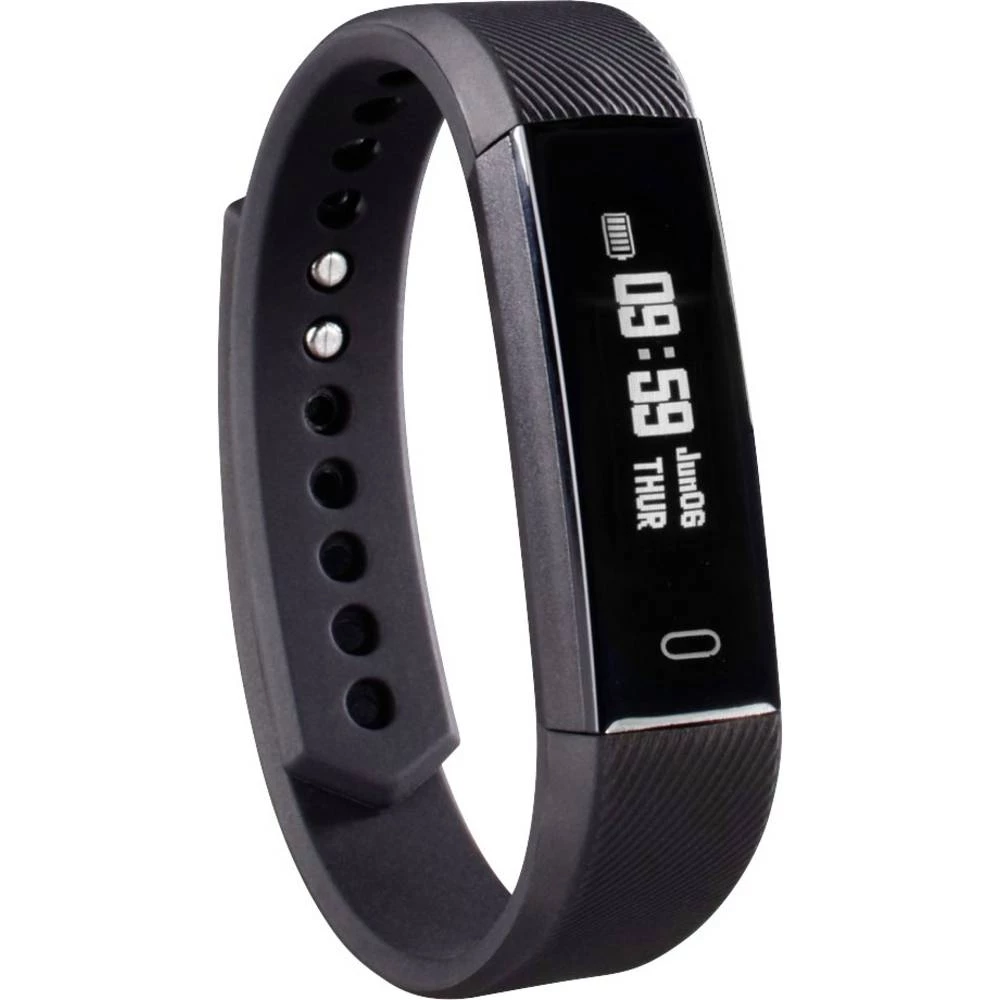 Hama Fit Track 1900 uređaj za praćenje aktivnosti s funkcijom mjerenja pulza crna slika