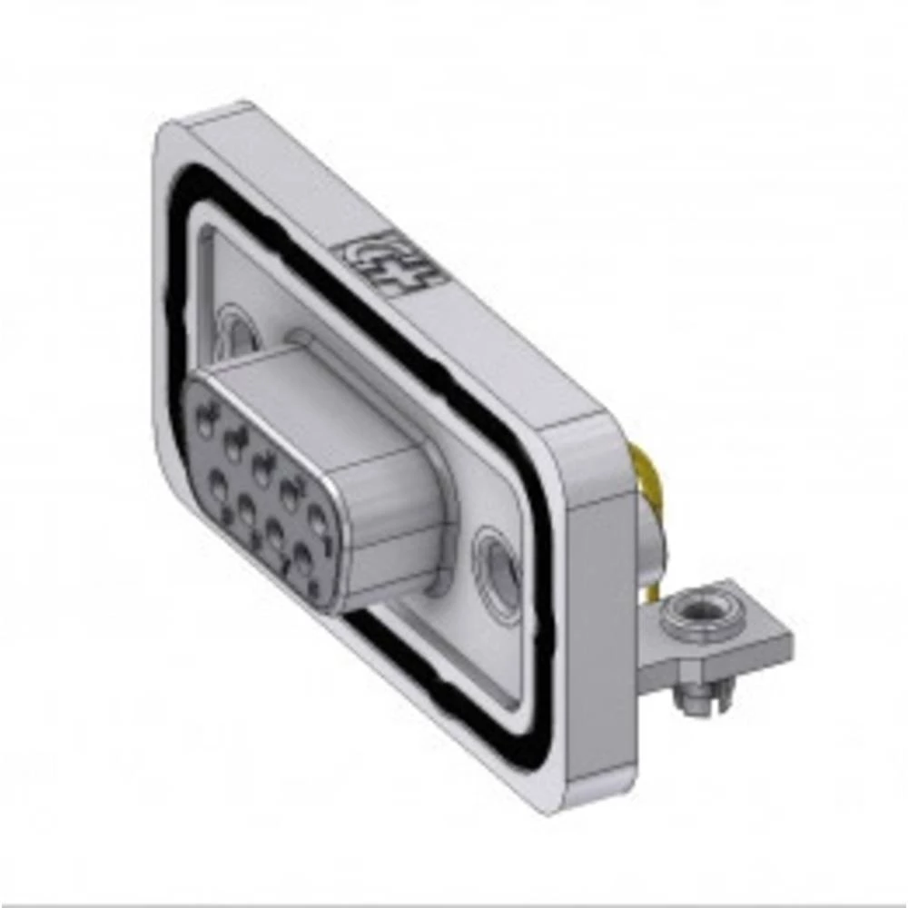 D-SUB priključak 90 ° Broj polova: 9 Lem, Pinovi DELTRON SWISS 1 ST slika