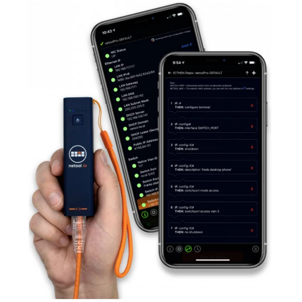 mrežni tester Netool IO netool.io pro team pack slika