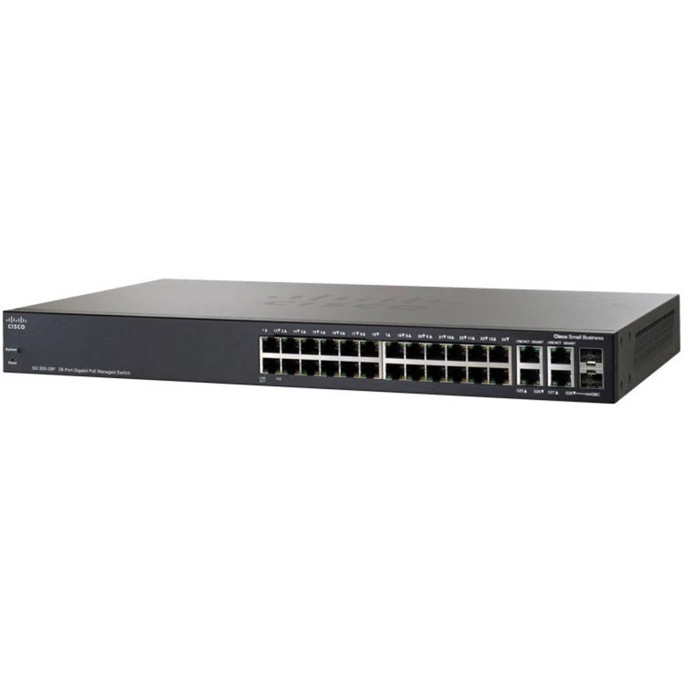 Upravljani mrežni preklopnik Cisco Cisco Small Business SG300-28PP - Switch slika