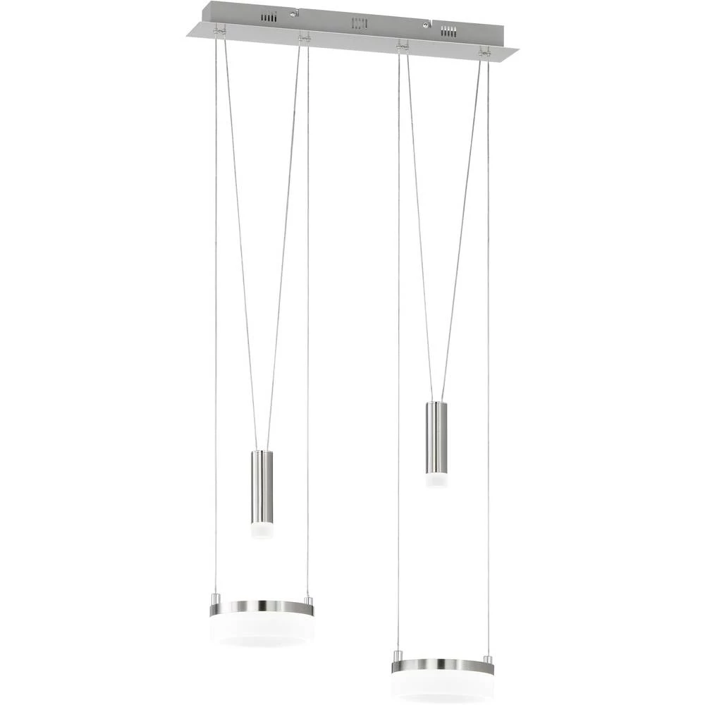 LED viseća svjetiljka 17 W Toplo-bijela WOFI Jette 7263.04.54.6000 Nikal (mat), Krom boja slika