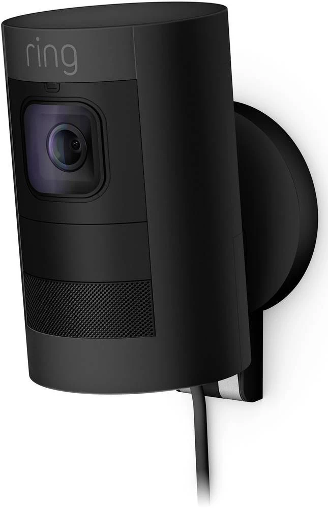 LAN, WLAN Sigurnosna kamera 1920 x 1080 piksel ring Stick Up Cam - Wired Black 8SS1E8-BEU0 slika