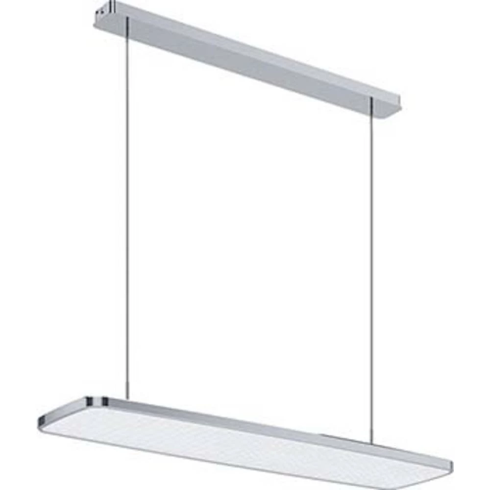 LED viseća svjetiljka LED LED fiksno ugrađena ESYLUX PDLPRA04 #EV10125034 EV10125034 Krom boja slika