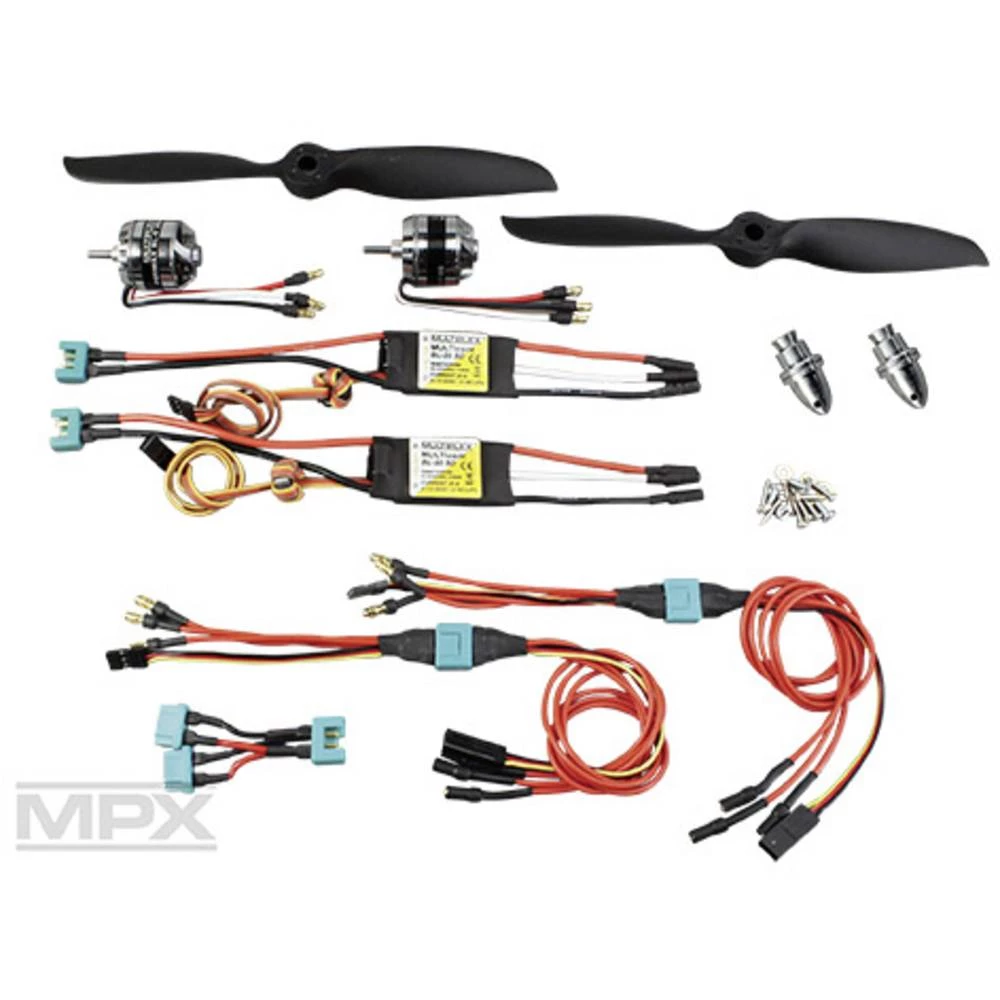 Brushless pogonski set za modele aviona Multiplex 332619 Prikladno za: Multiplex Twinstar slika