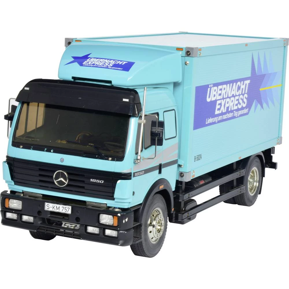 Tamiya 300156307 Mercedes-Benz 1850L Ü-E BS 1:14 električni  RC model kamiona komplet za sastavljanje slika
