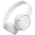 JBL Tune 660 NC Bluetooth® HiFi On Ear slušalice na ušima slušalice s mikrofonom, sklopive, poništavanje buke bijela slika