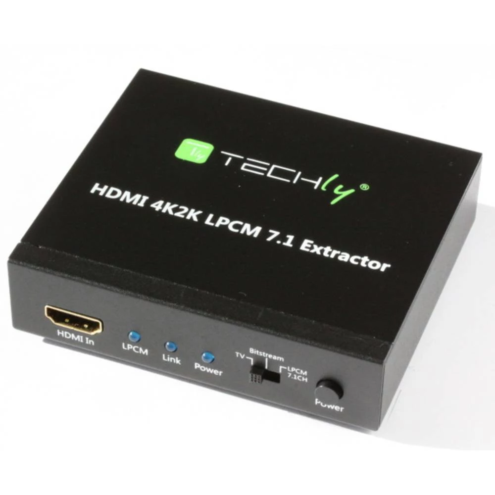 TECHly audio pretvarač IDATA-HDMI-EA74K [HDMI - HDMI, toslink, utičnica] 1920 x 1080 piksel slika