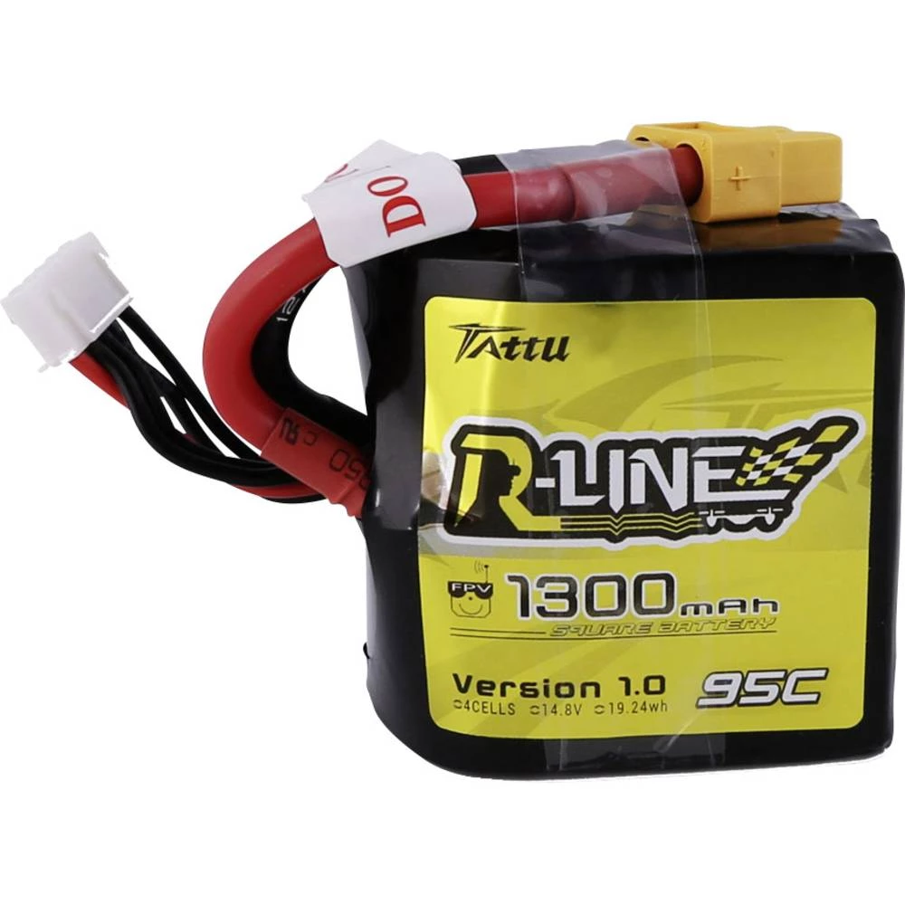 LiPo akumulatorski paket za modele 14.8 V 1550 mAh Broj ćelija: 4 95 C Tattu Softcase XT60 slika